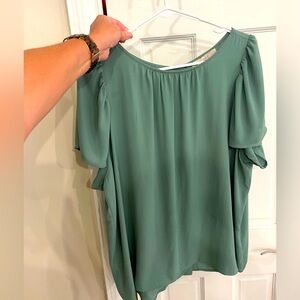 Xl loft too, cute button down the back. Flirty